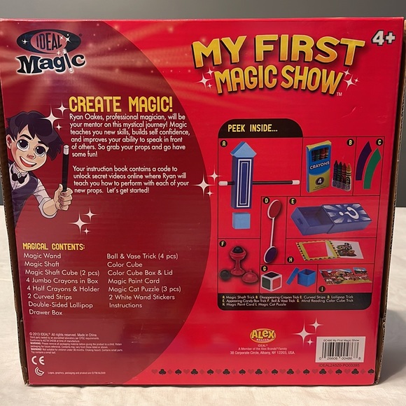My First Magic Show 31 piece (candy not included) by Ideal Magic. Age 4+ - Picture 4 of 4